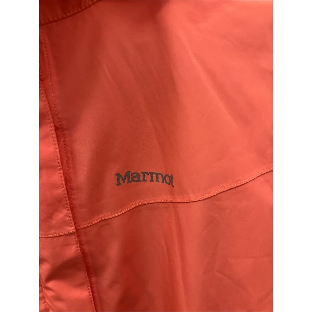 Marmot Precip Eco Component 3-in-1 Jacket Kids' XL Peach Shell And fleece EUC
